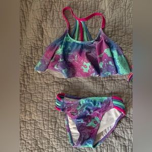 4t/5t Girl’s Wave Zone Two Piece Swimsuit VGUC